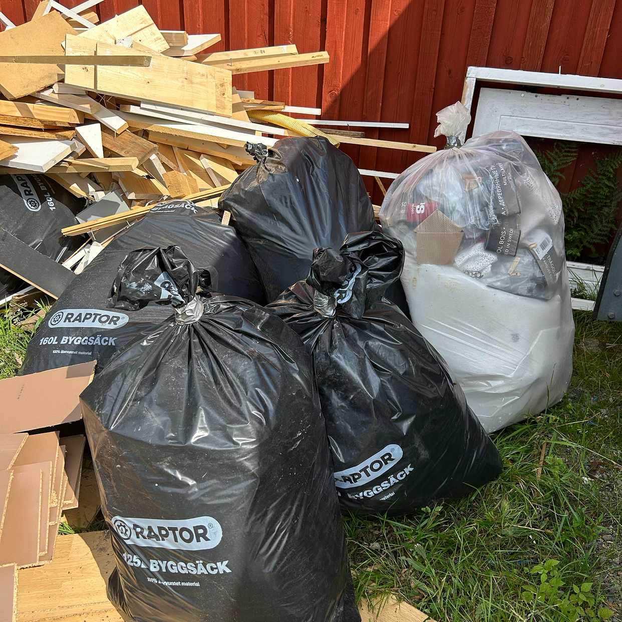image of Material till återvinning - Förlanda