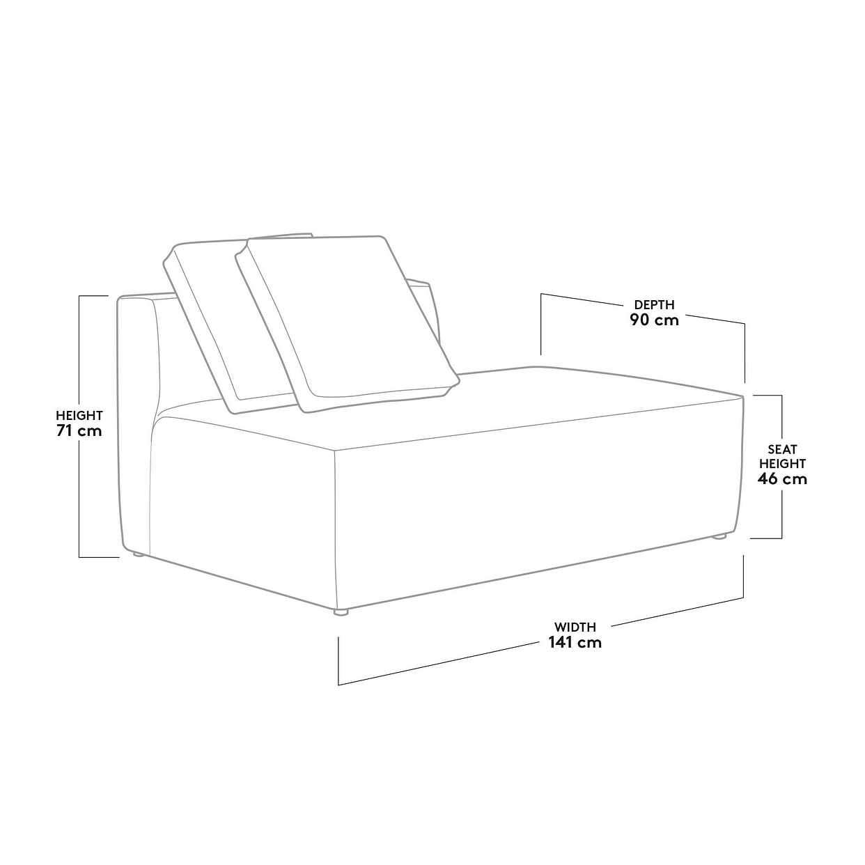 image of Soffmodul hämtas - 