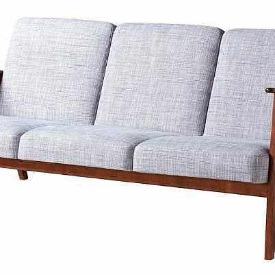 image of En grå soffa från IKEA - Vårby