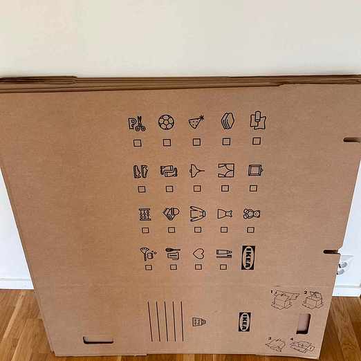 image of Ikea Flyttkartonger - Stockholm