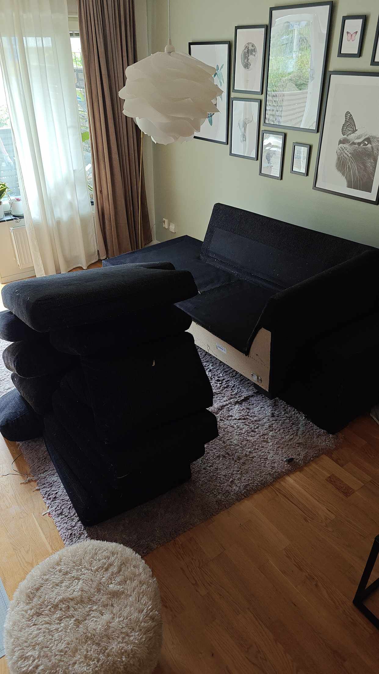 image of Couch + rug - Hägersten