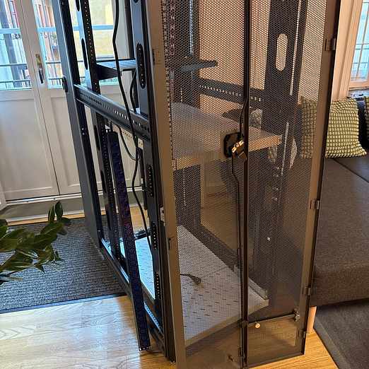 image of 19” rackskåp - Stockholm