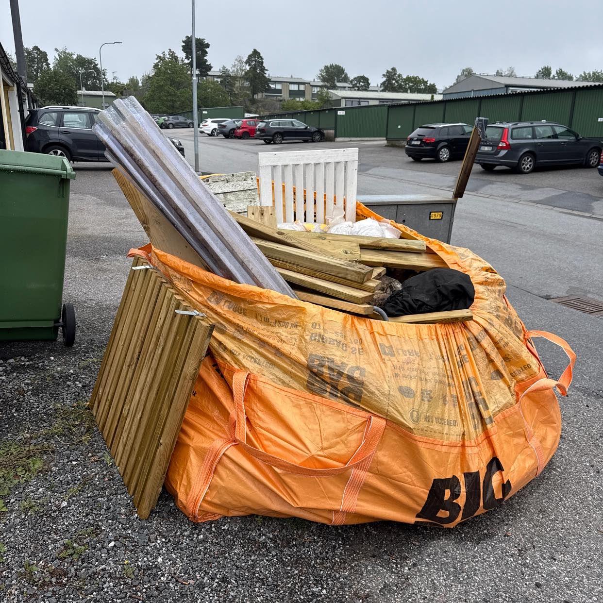 Byggsäck – blandat avfall