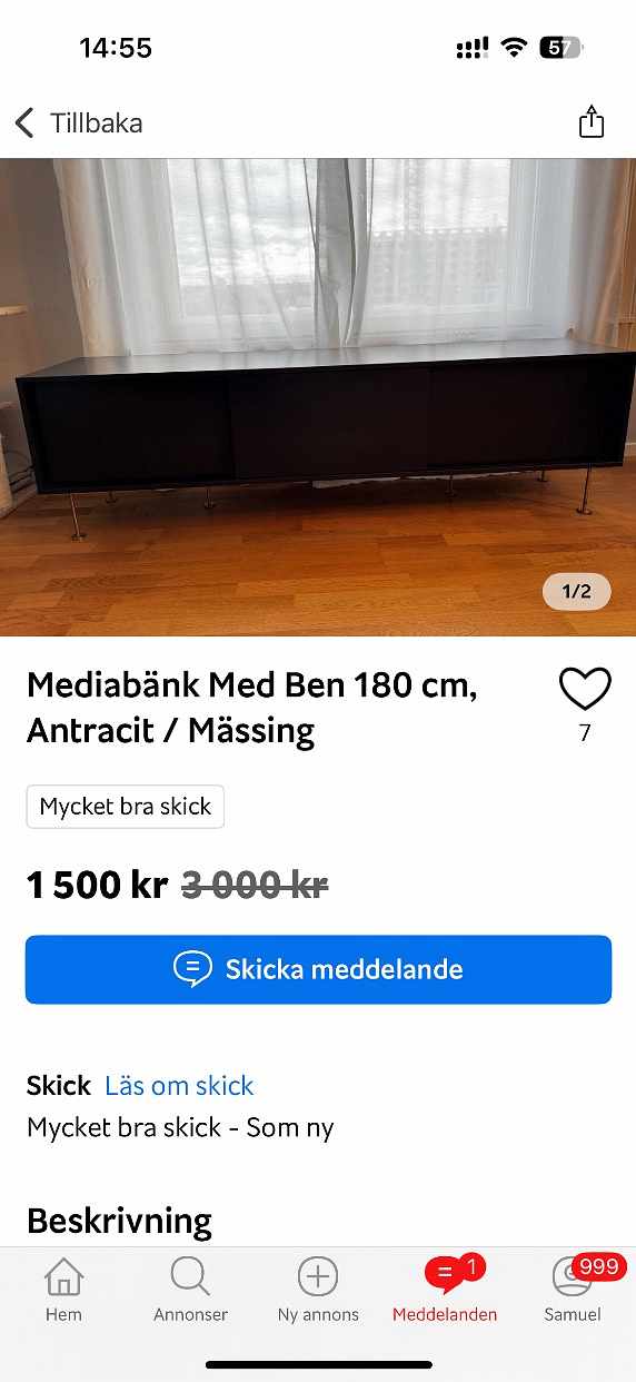 image of tv-bänk - 
