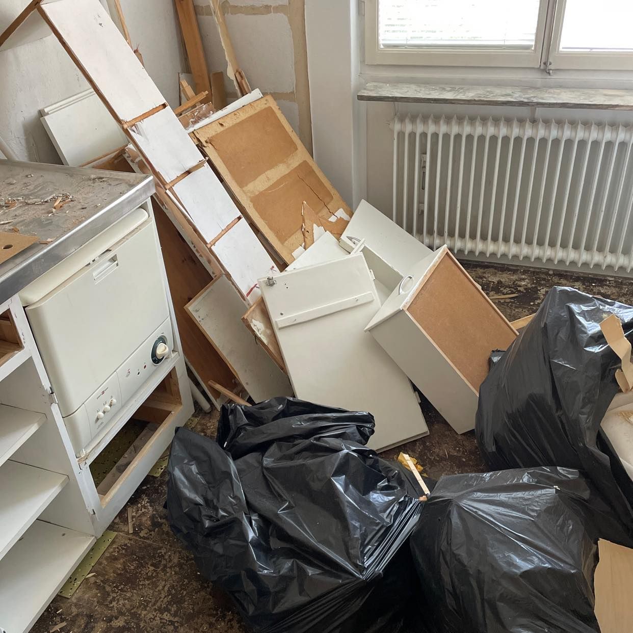 image of Byggspill, golv. - Enskede