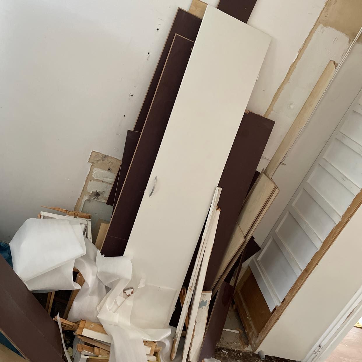 image of Byggspill, golv. - Enskede