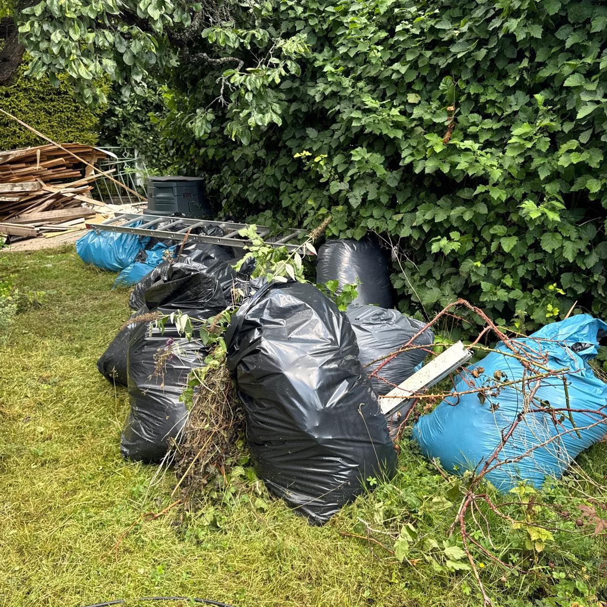 image of Trä samt bygg avfall - Sundbyberg