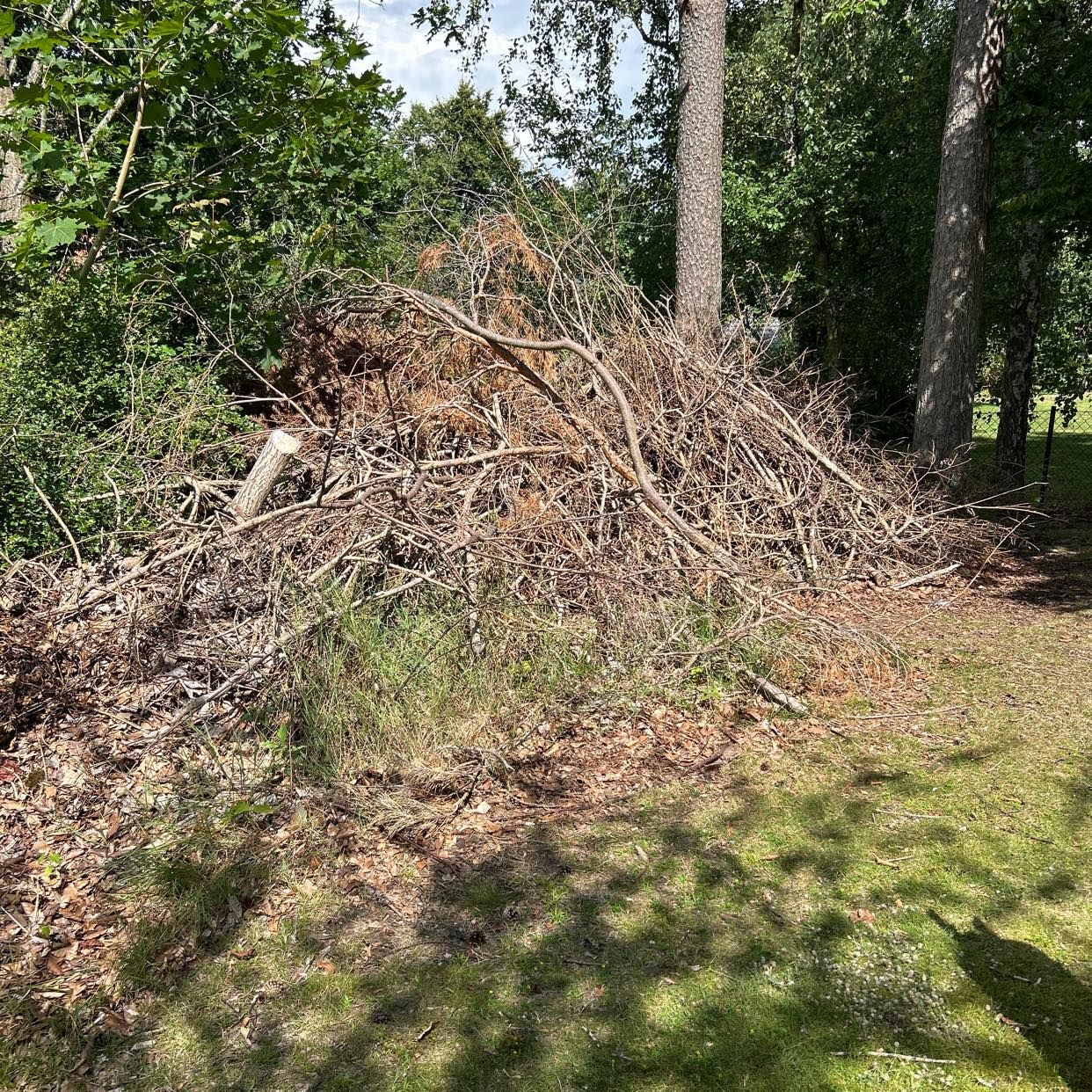 image of Trädgårdsavfall till tipp - Löddeköpinge