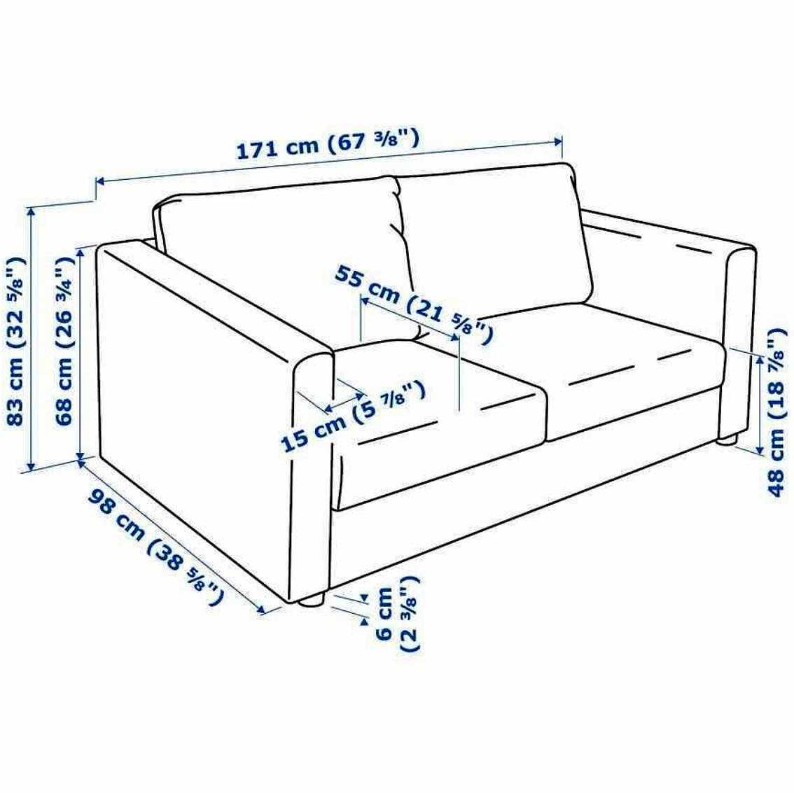 image of 2-sits soffa flyttas - 