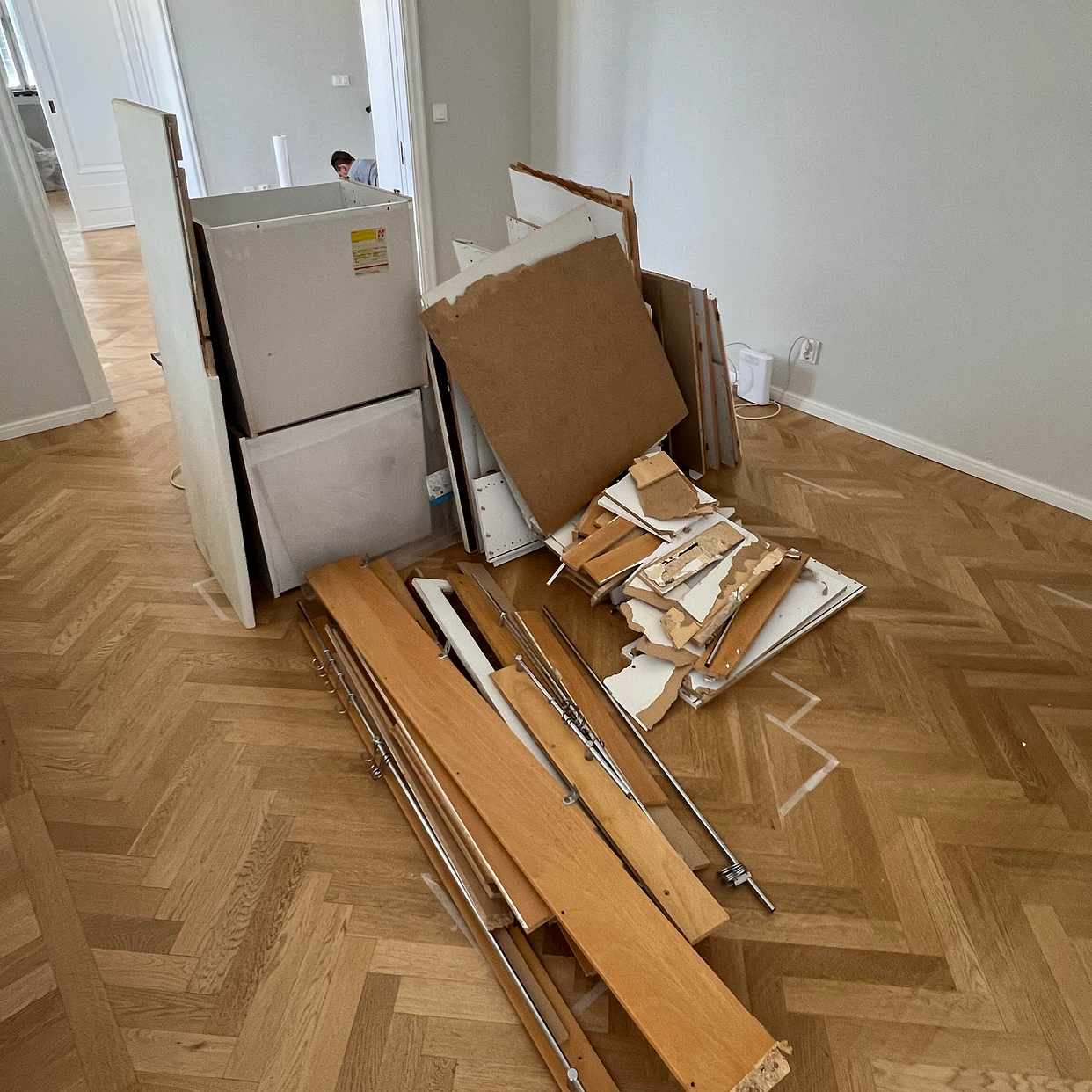 image of Avfall köksrenovering - Stockholm