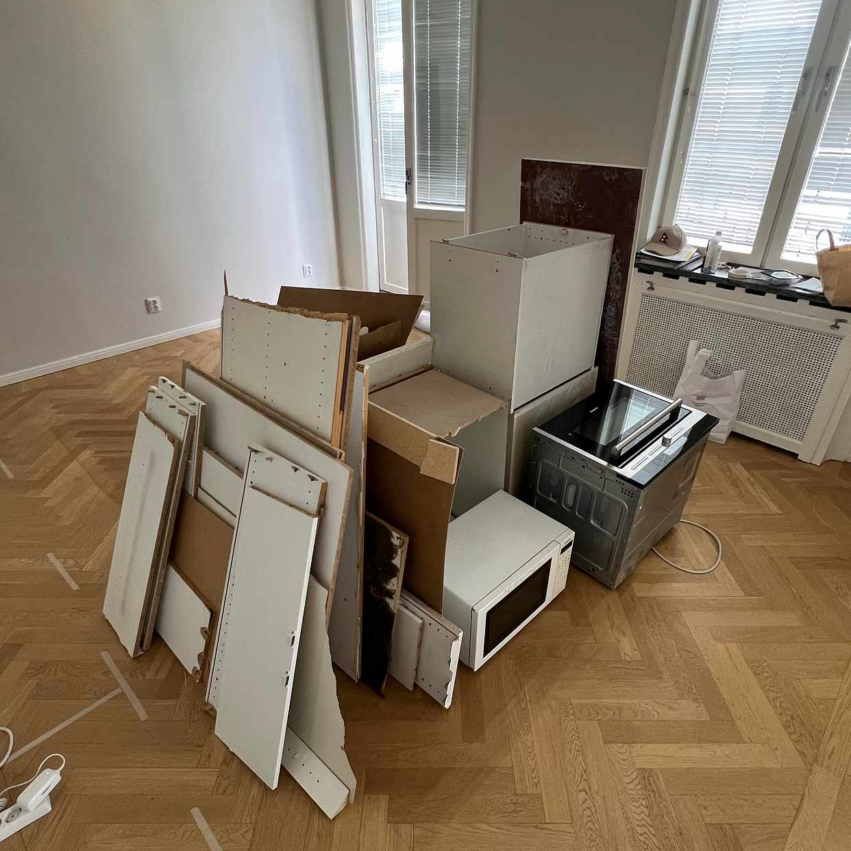 image of Avfall köksrenovering - Stockholm