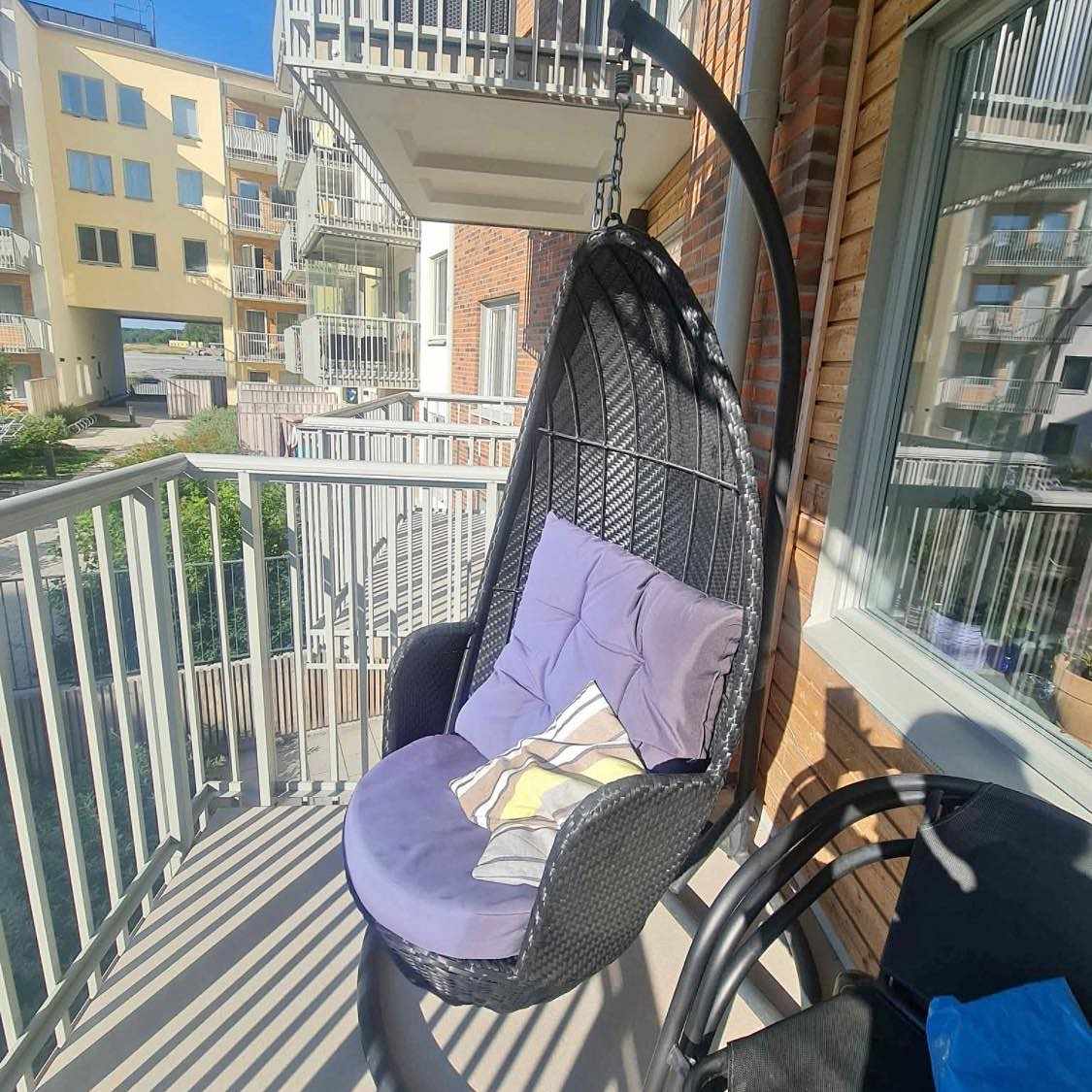 Hängstol med ställning