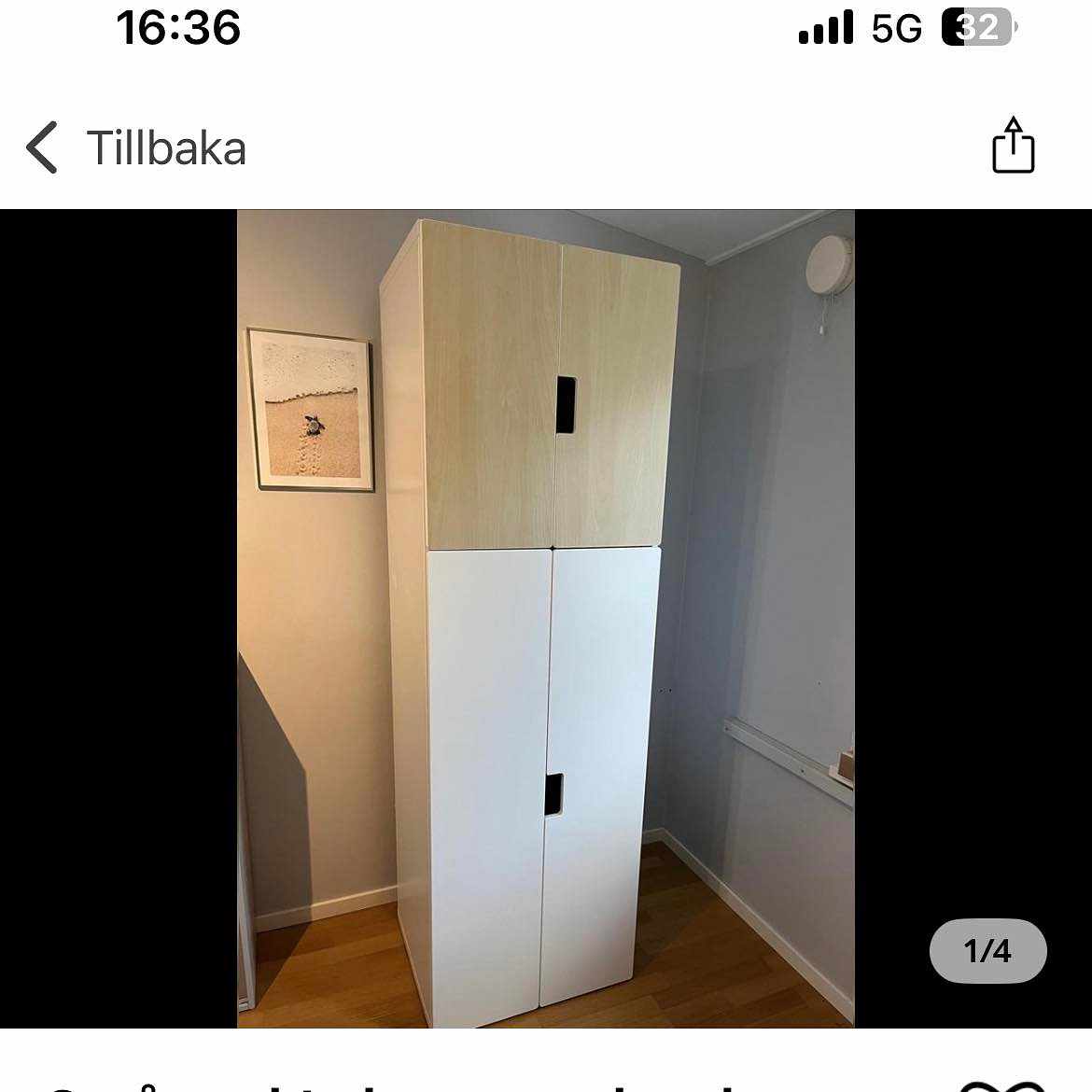 image of 2 barngarderober - 
