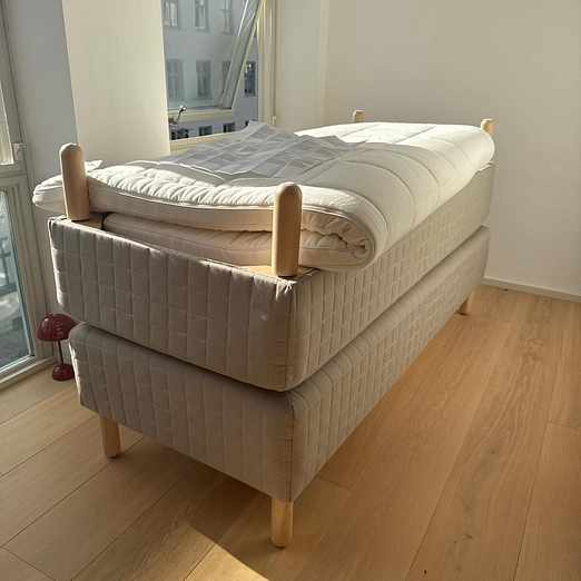 image of IKEA bed frame - Norrmalm