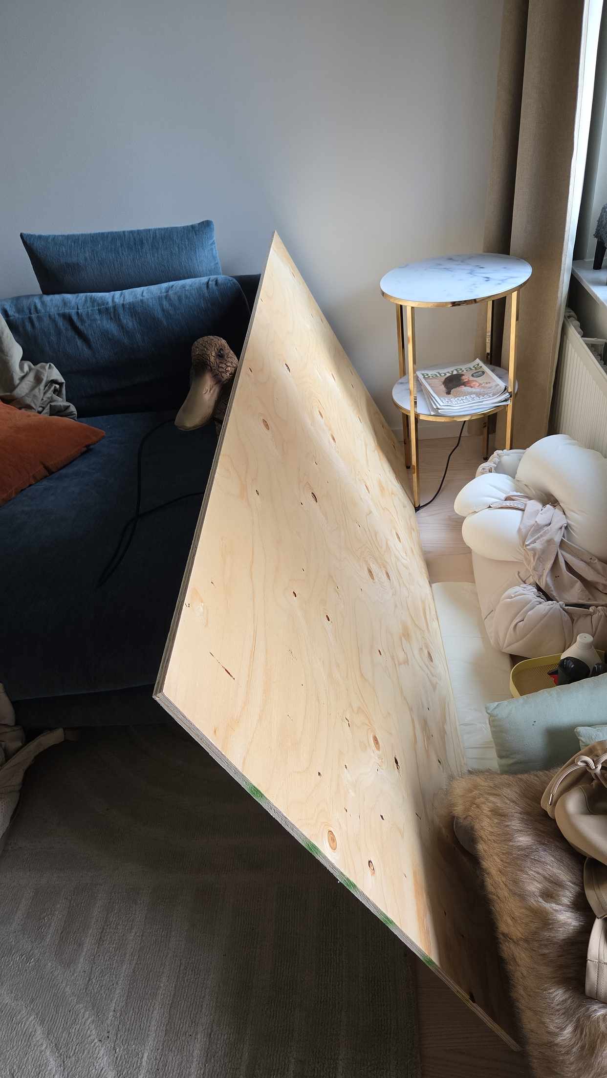 image of Ny plywood-skiva - Nacka