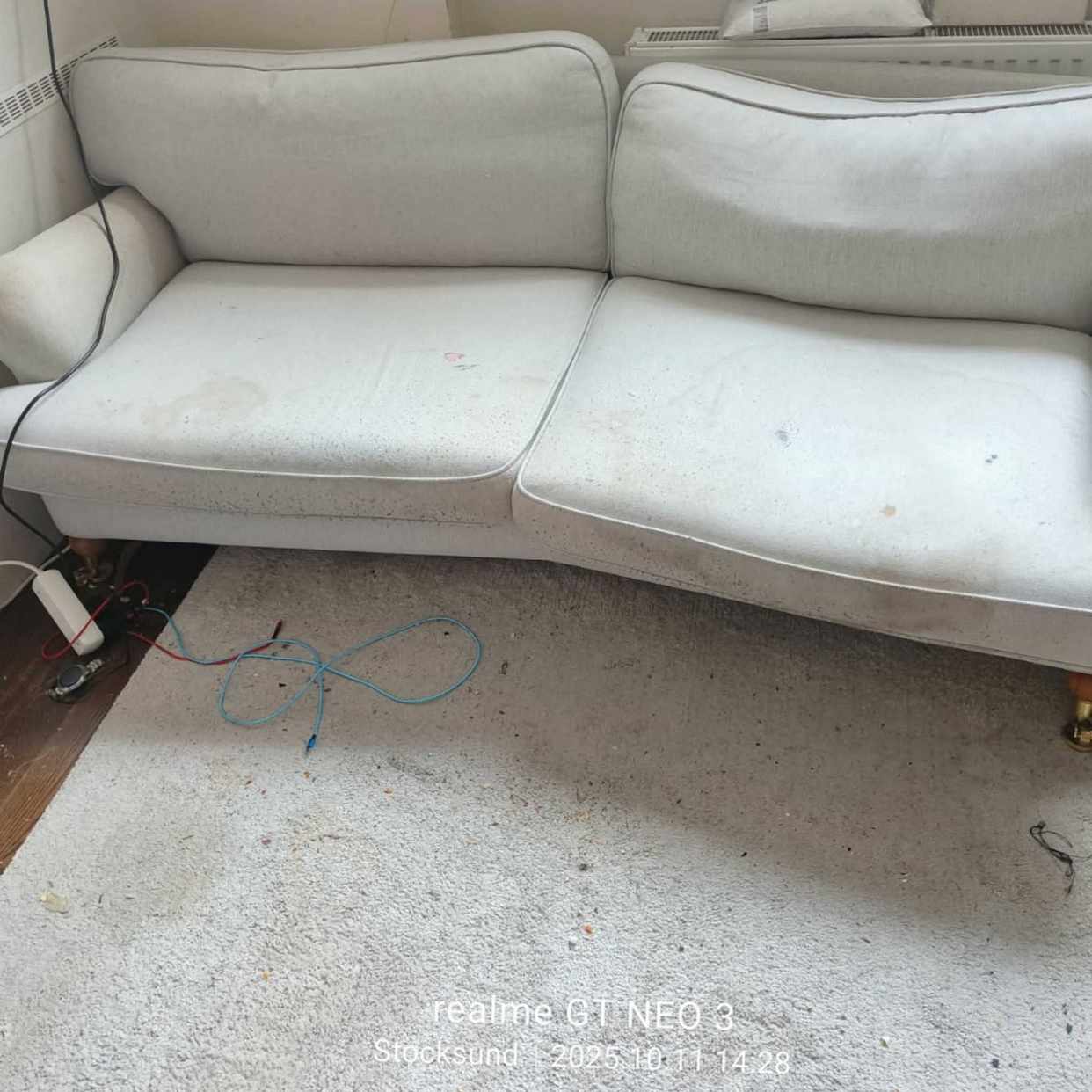 Soffa o matta till tippen