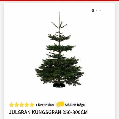 Hämtning julgran bauhaus