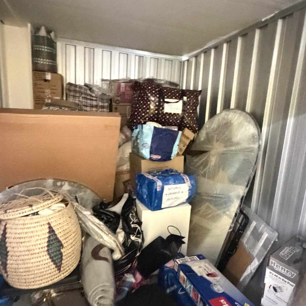 Moving items from storage
