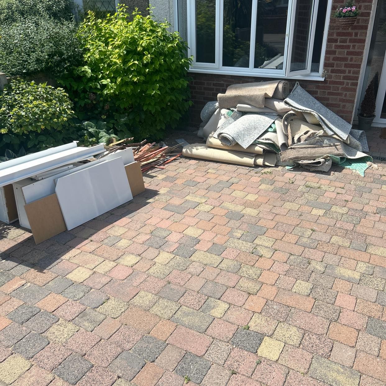 Disposal of carpet